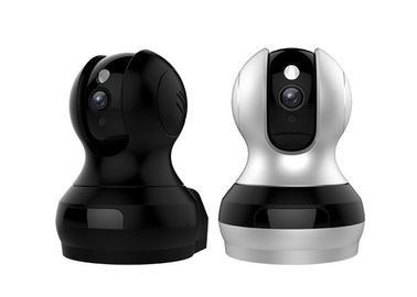 Trắng Smart Wireless Wifi Home Security Camera Camera Theo dõi khuôn mặt / âm thanh