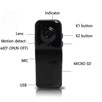 Camera ẩn Wifi 960P Máy ghi âm Audio Recorder PC Webcam