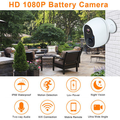 Camera năng lượng mặt trời 1080P IP66 4G với pin sạc không thấm nước