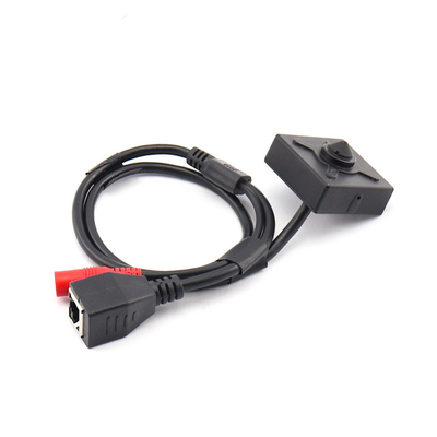 Camera IP mini ẩn hình vuông ODM Pinhole với đầu nối RJ45 Ống kính 3.7mm