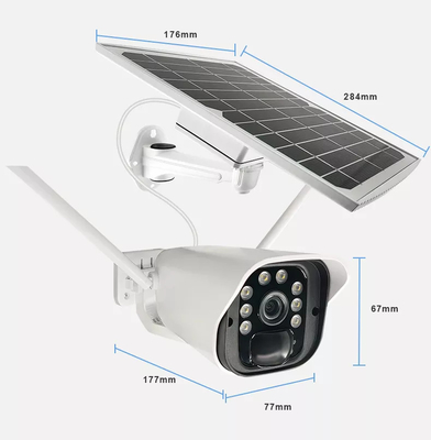 Không dây HD dài với pin PIR Wifi hoạt động bằng năng lượng mặt trời Camera quan sát IP Camera an ninh gia đình ngoài trời