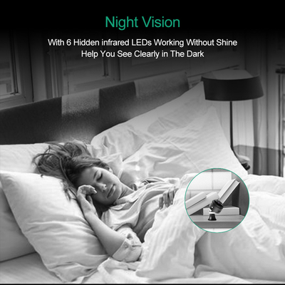 Máy ảnh SPY không dây từ tính HD 1080p Tầm nhìn ban đêm được tích hợp trong pin sạc